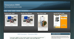 Desktop Screenshot of generatorshho.com